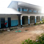 Completed school building